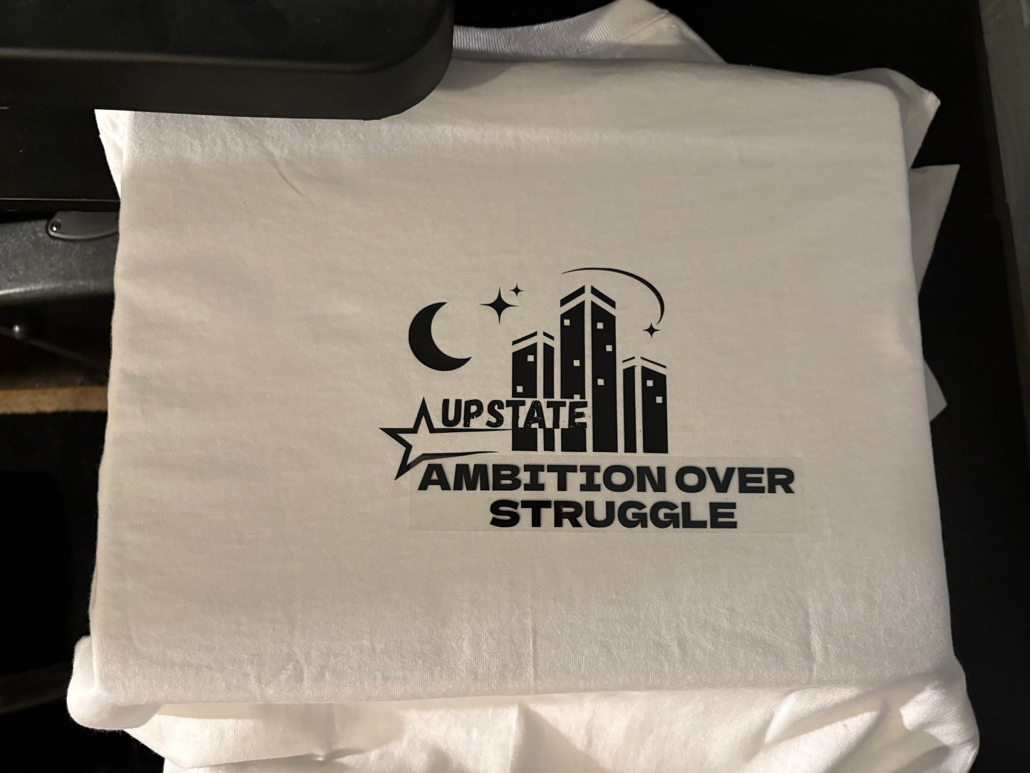 UPSTATE Men's White T