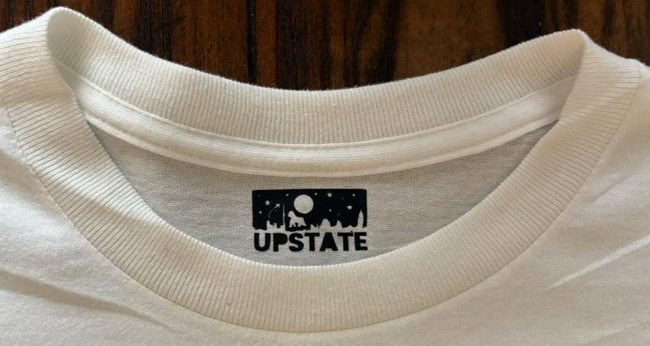 UPSTATE Men's White T